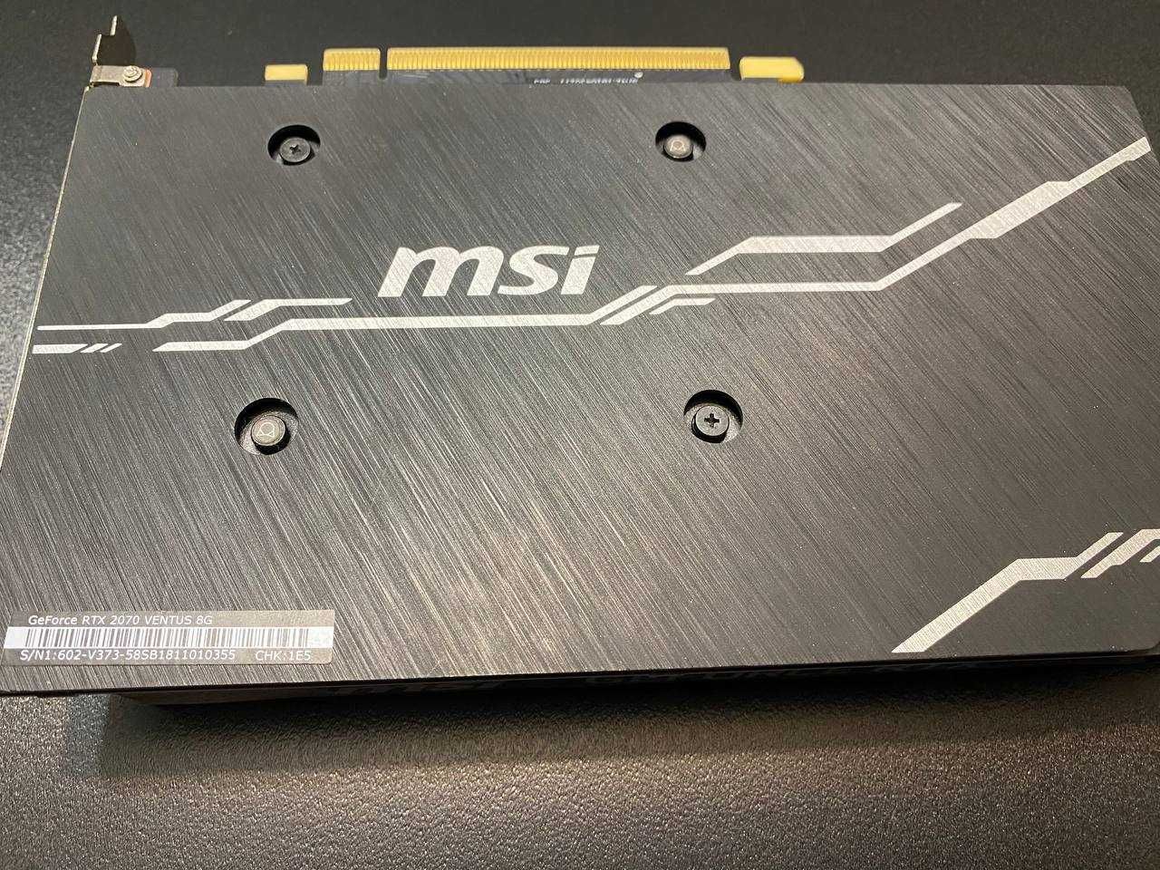 MSI GeForce RTX 2070 Ventus 8GB GDDR6 karta graficzna