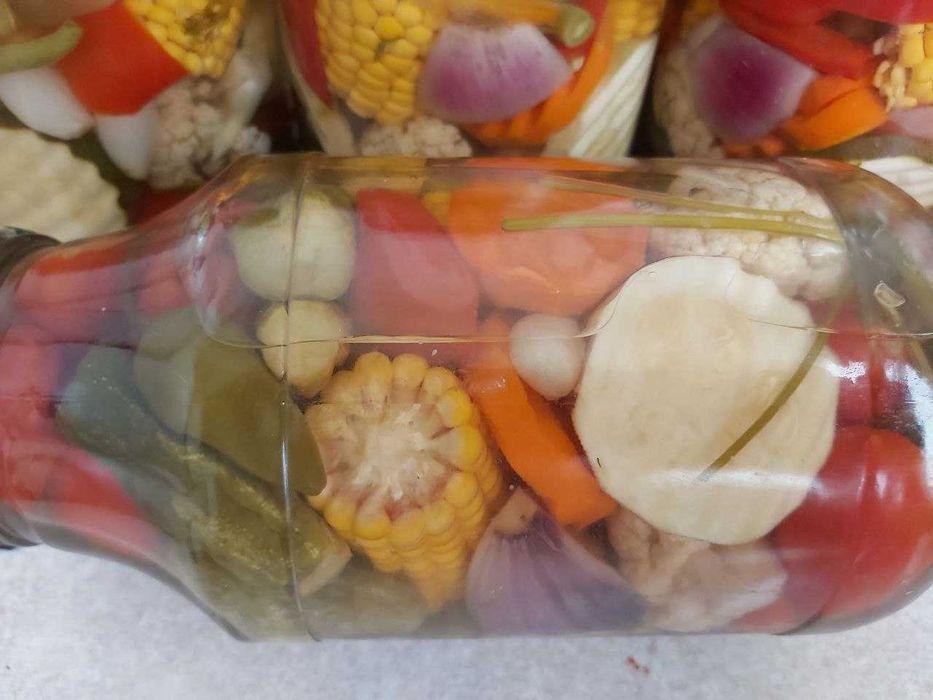 Огурцы пикули с куркумой 2025г (колечки), другая домашняя консервация