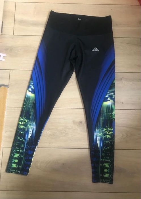 Legginsy treningowe Adidas Techfit Climalite S Idealny stan