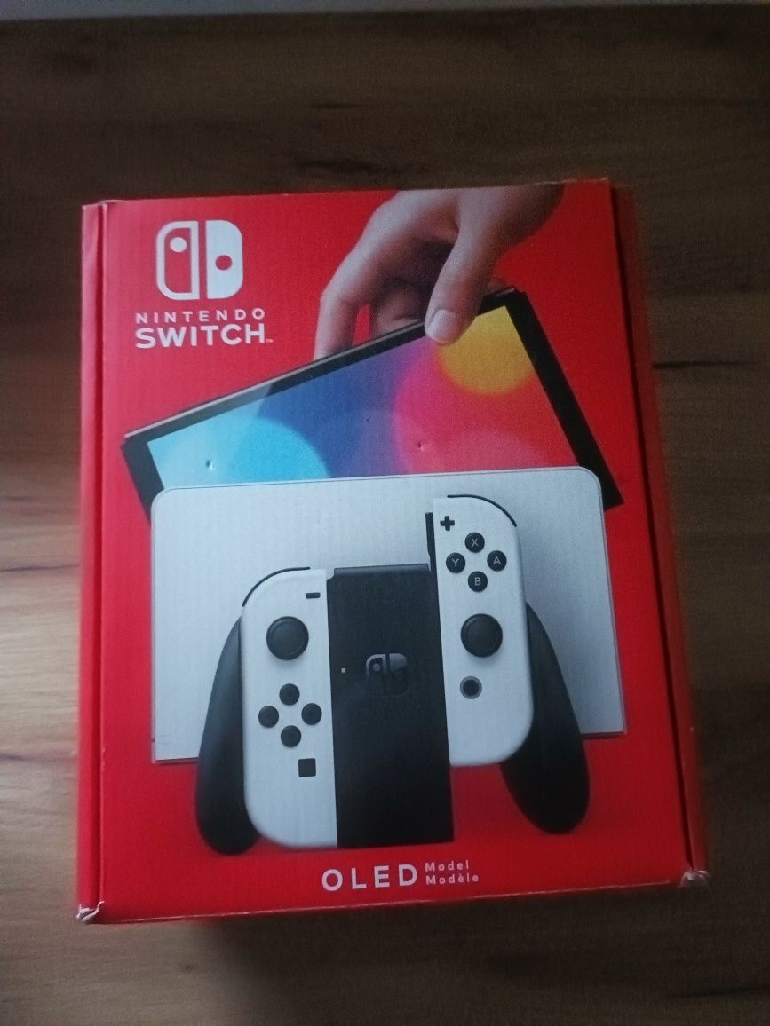 Konsola Nintendo switch oled biała