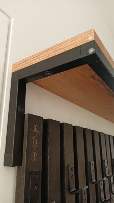 Półka ścienna loft 80 cm