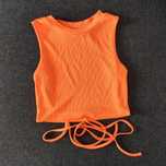 Cropp top neonowy