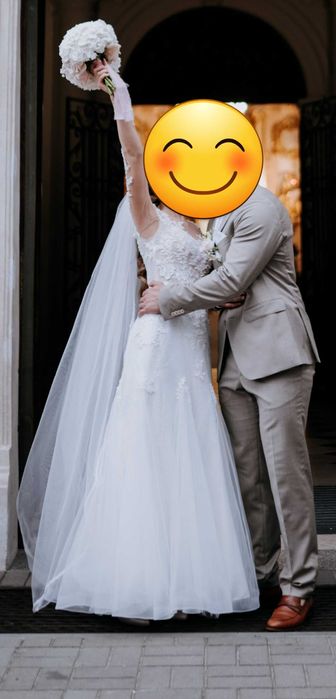 Suknia ślubna, syrenka