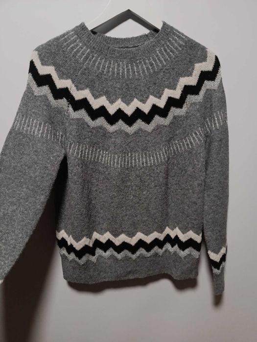 Lekki sweterek oversize 3% alpaka 36-40