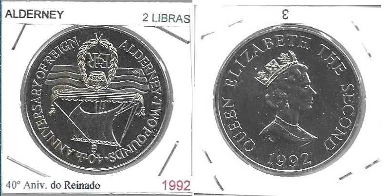 Alderney - - - - - Moedas