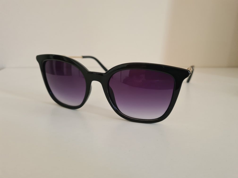 Nowe Okulary Polaryzacyjne Przeciwsłoneczne UV400 Damskie Złote