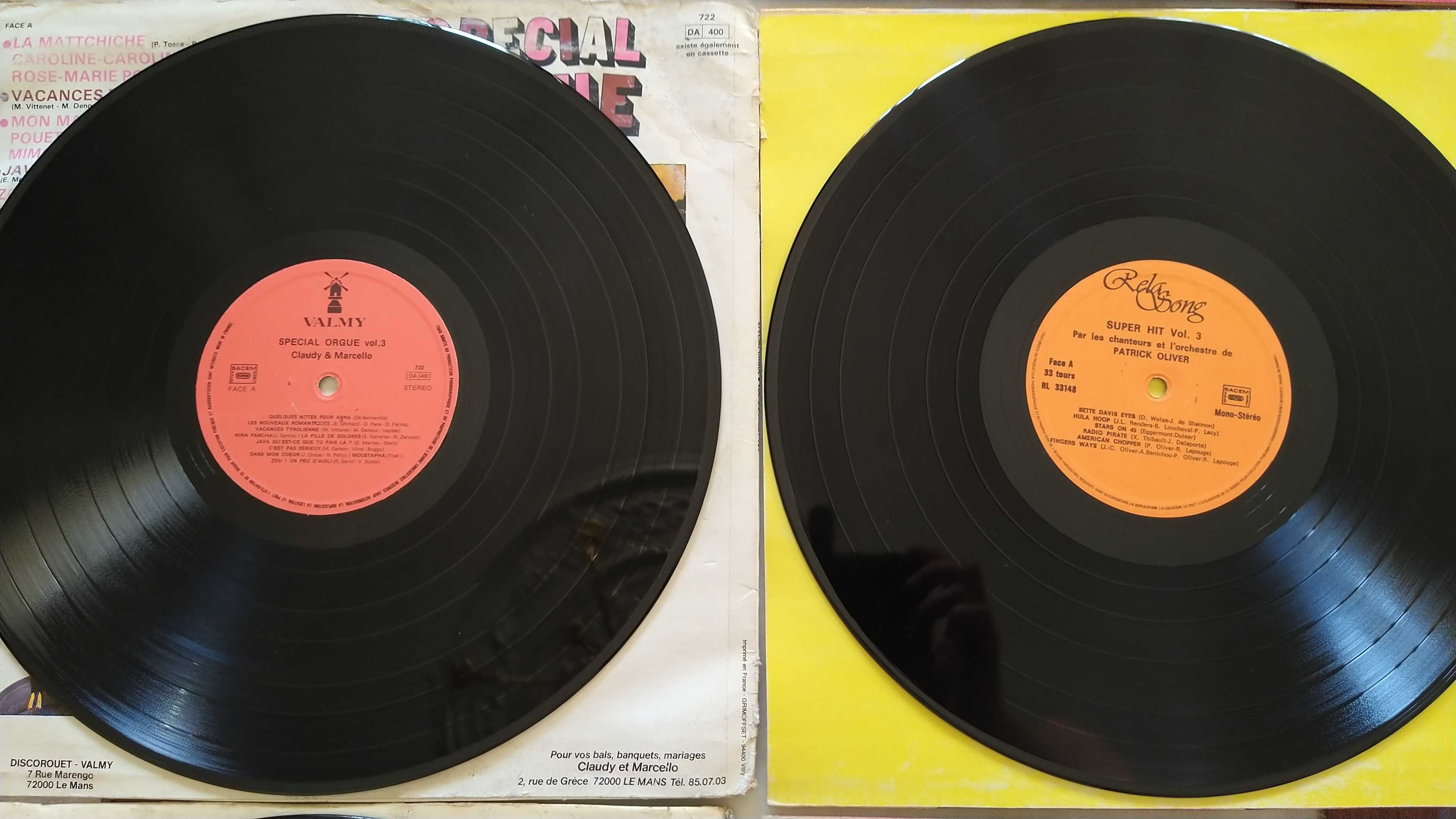 Lote de 3 Lp's à escolha