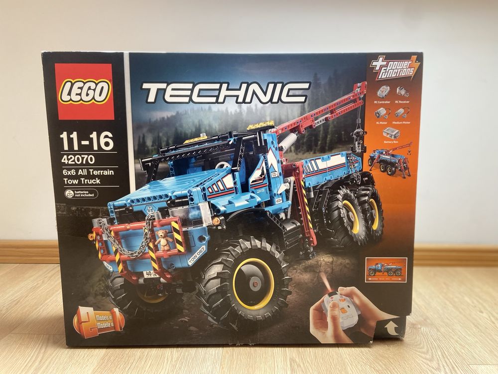 Lego technic Terenowy holownik 6x6