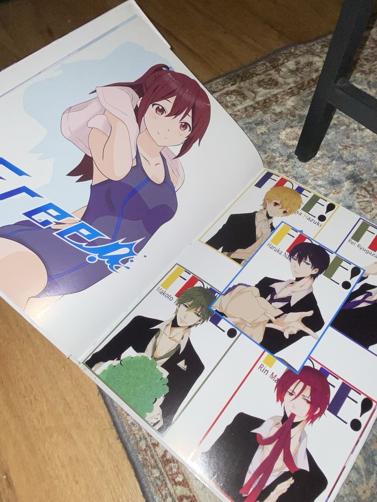 Książka artbook anime Free! Haru Rin