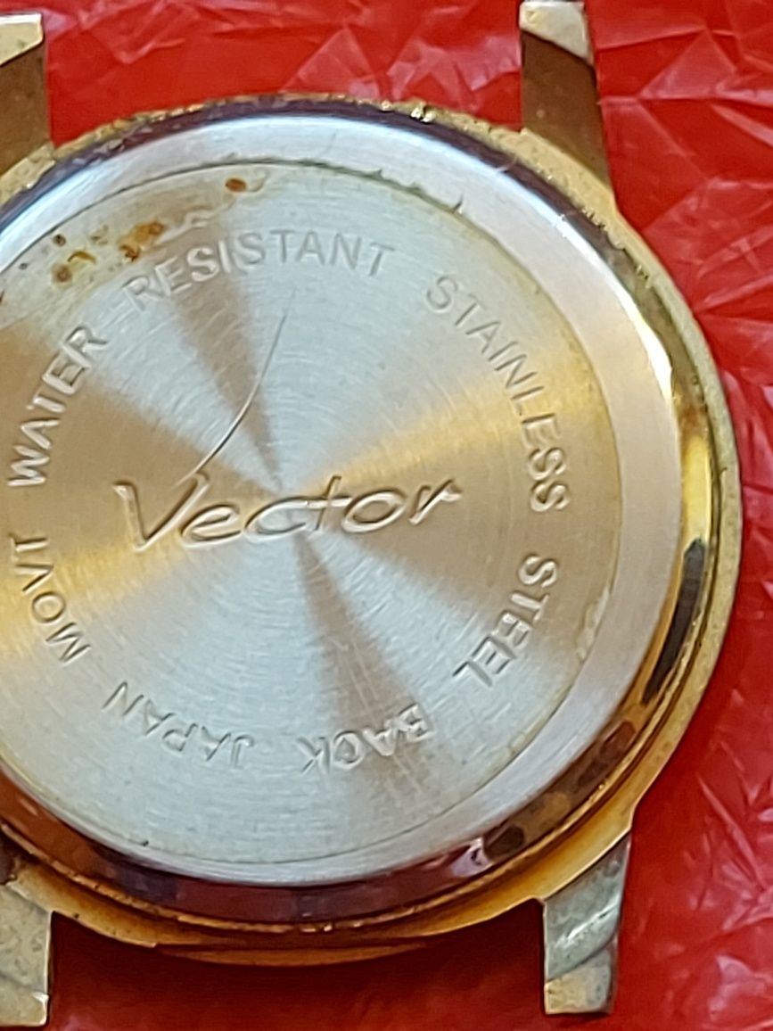 Zegarek VECTOR pozłacany