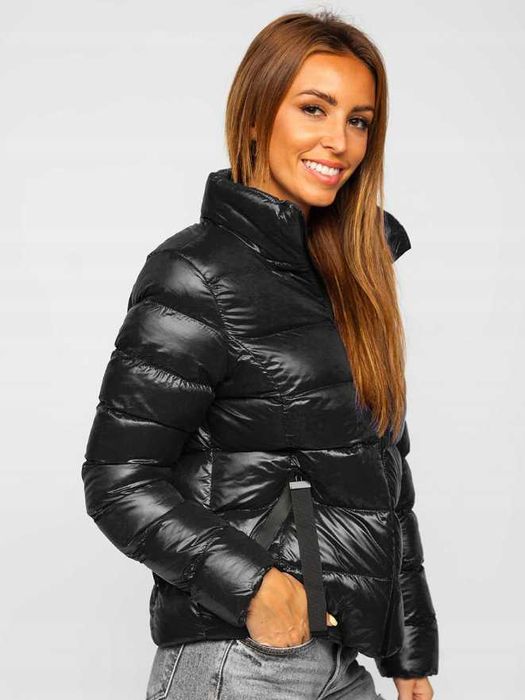 NOWE! Kurtka damska zimowa/jesienna czarna pikowana rozm. S/M/L/XL