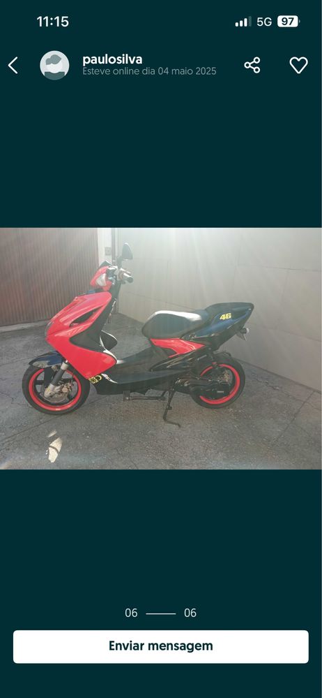 Yamaha aerox muito bom estado