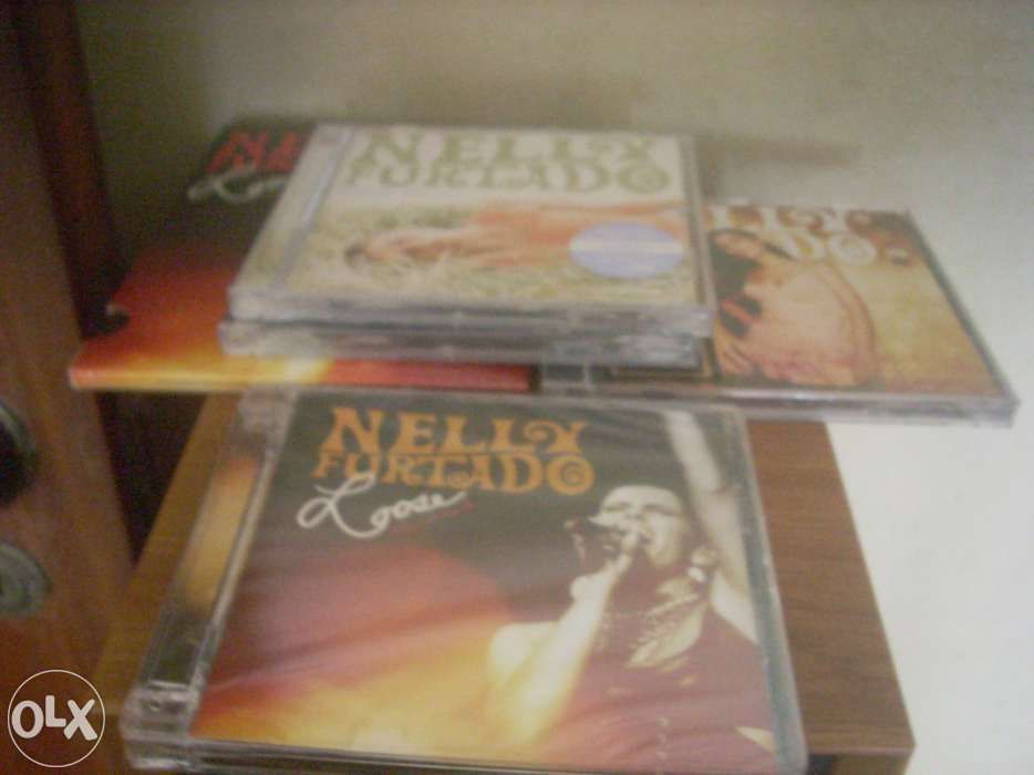 Cds e dvd da nelly furtado,Selados