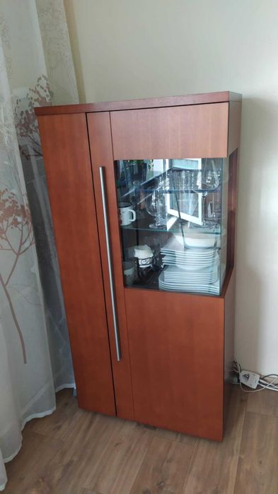 Sprzedam komplet DREWNIANYCH MEBLI do salonu