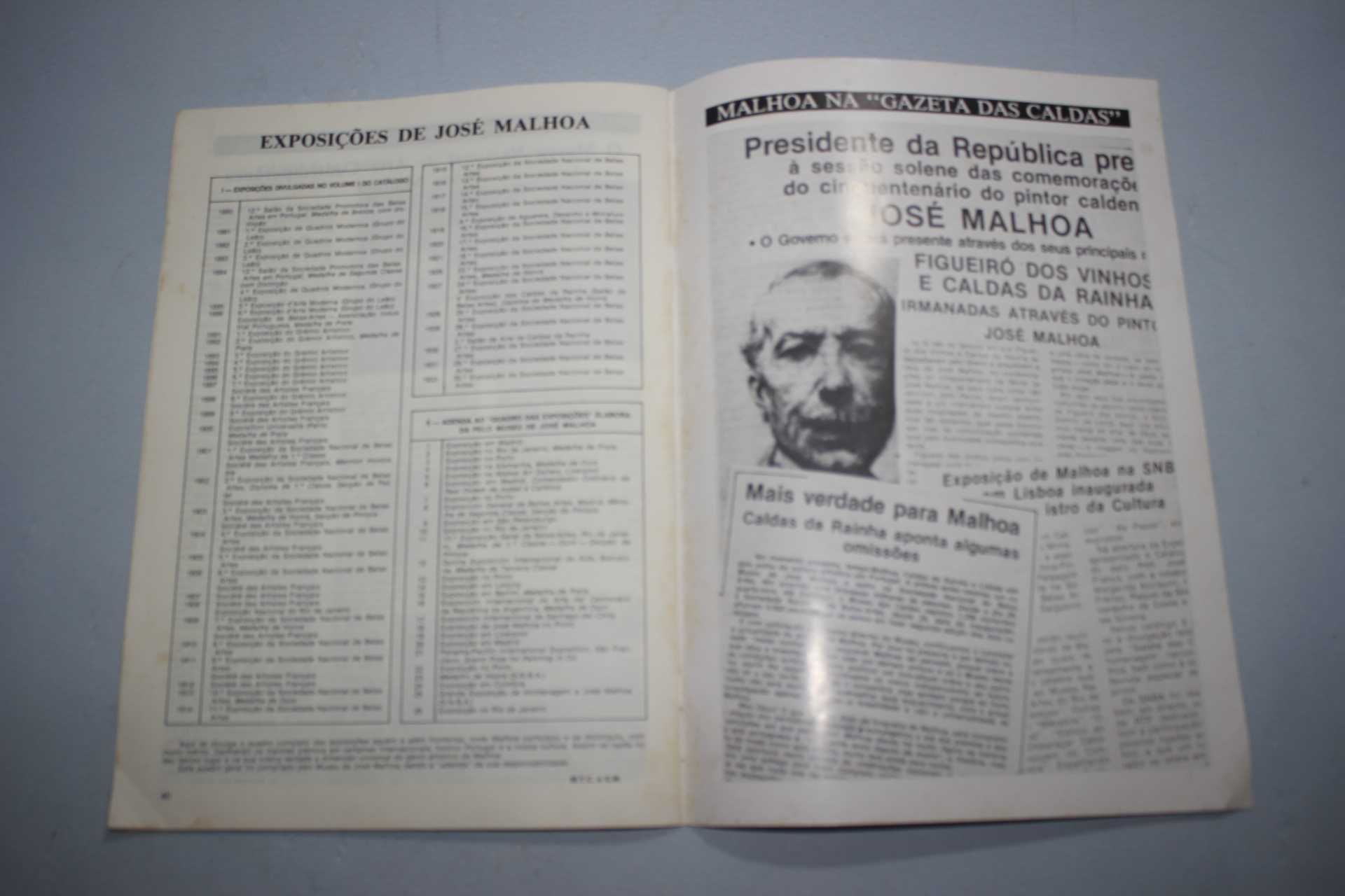 Revista Dedicada Pintor José Malhoa - Edição Gazeta das Caldas - 1985