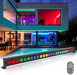 BELKA Led bar UKING ZQ06.017 24x3 + PILOT dmx 512 RGB led