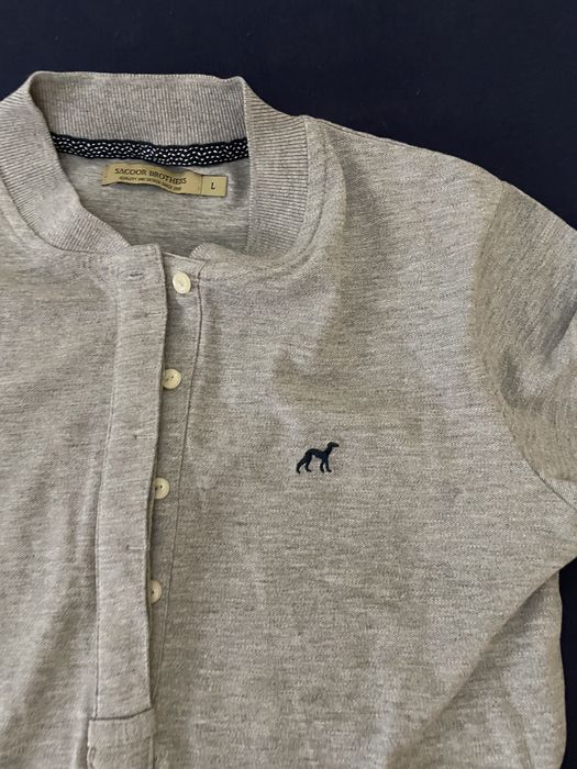 Tshirt/ polo- Sacoor Brothers (cinza)