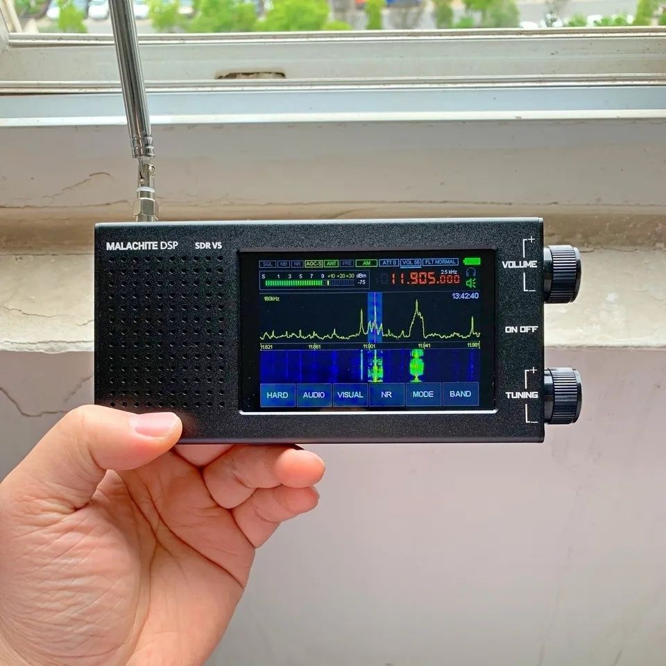 Радіоприймач Malahit DSP SDR 1.10d V5, 5000 мАг