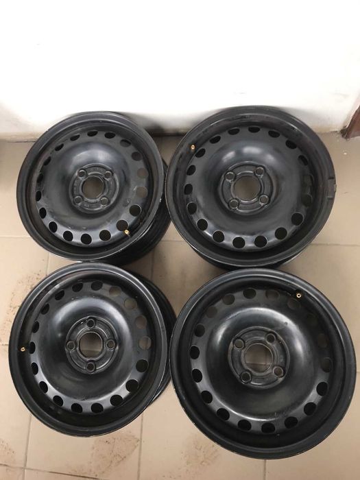 Диски Volkswagen 4:100R14 Стальні Комплект Б/у Склад Оригінал