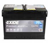 NOWY Akumulator EXIDE EA770 PREMIUM 77Ah 760A P+