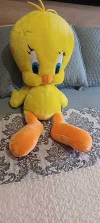 Peluche Tweety 104 cm alt, um passarinho amarelo