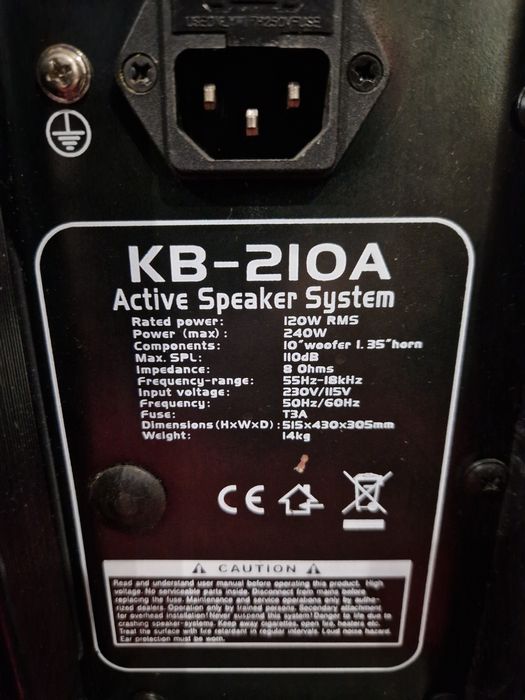 Glosnik aktywny omitronic