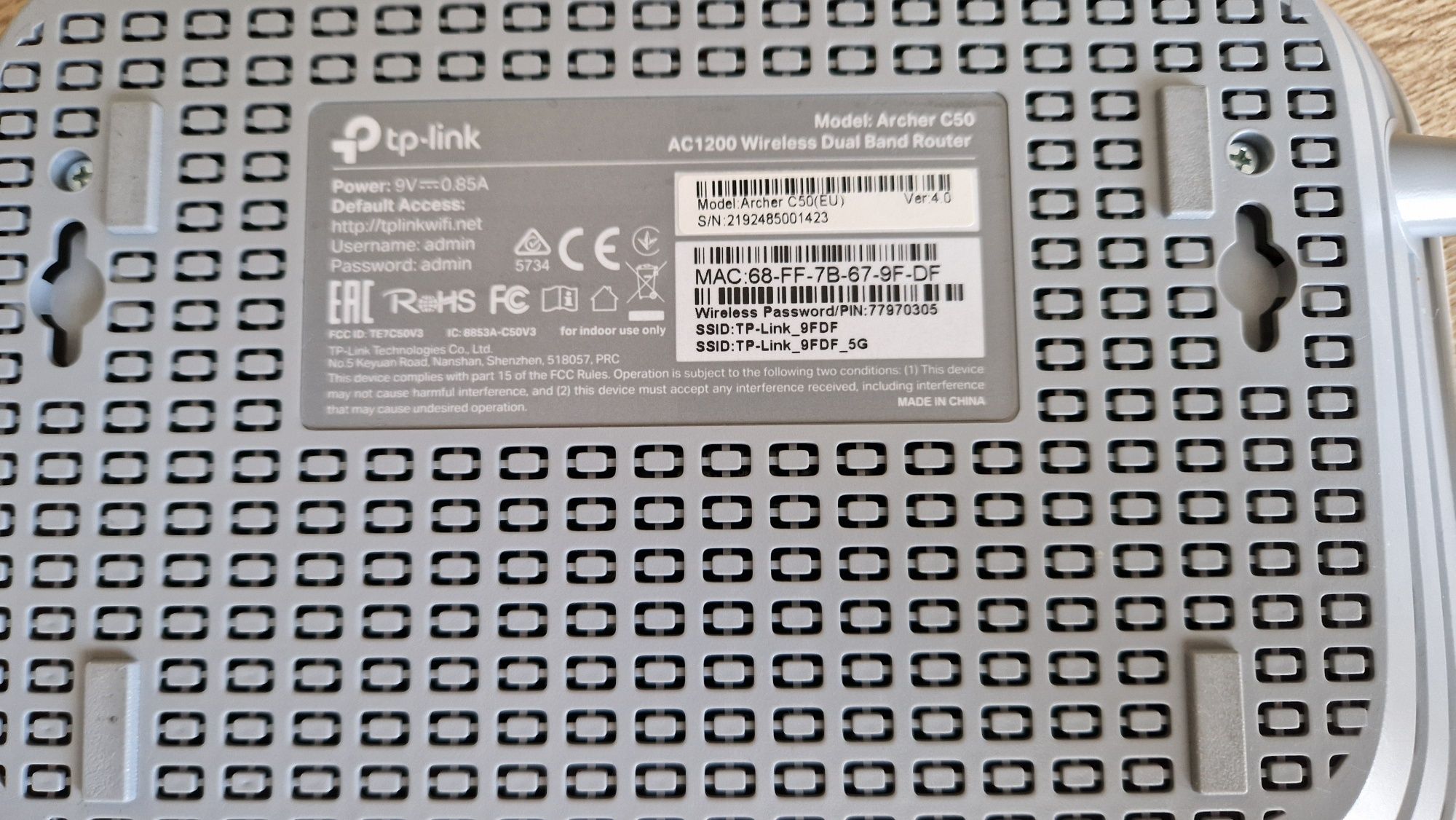 Ruter tp-link Archer C50