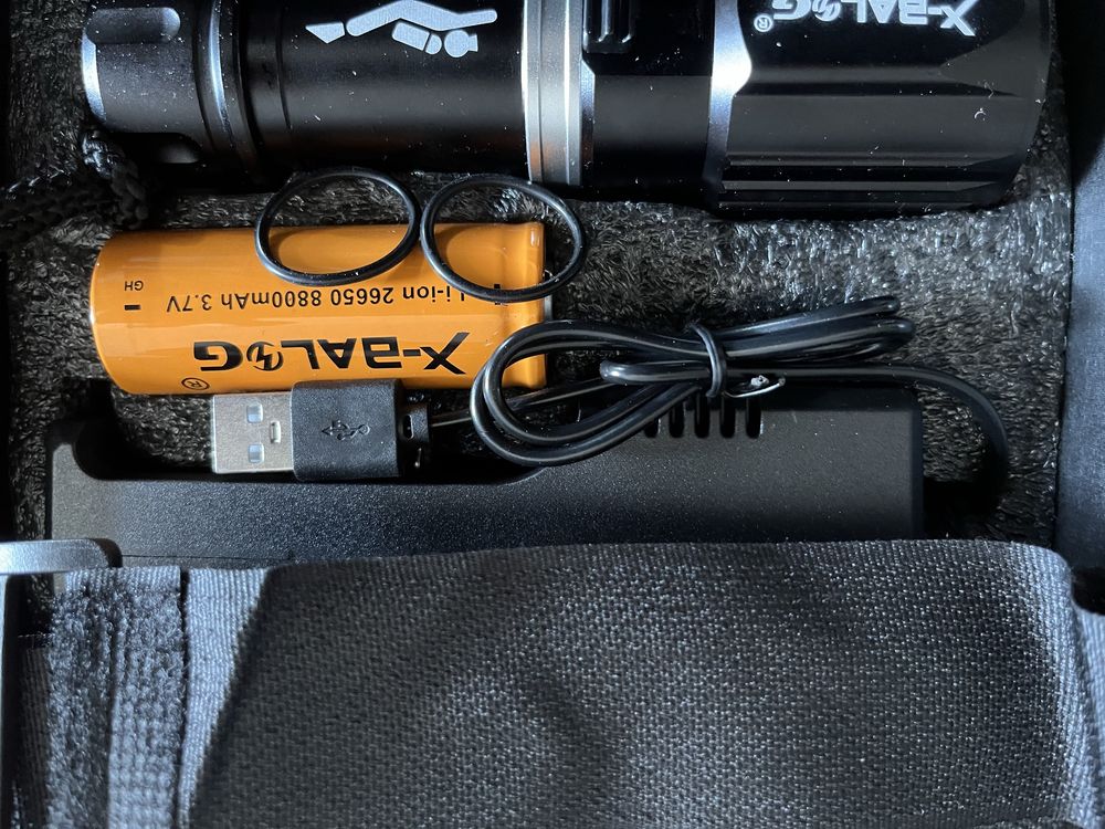 Pesca submarina lanterna led ultra potente