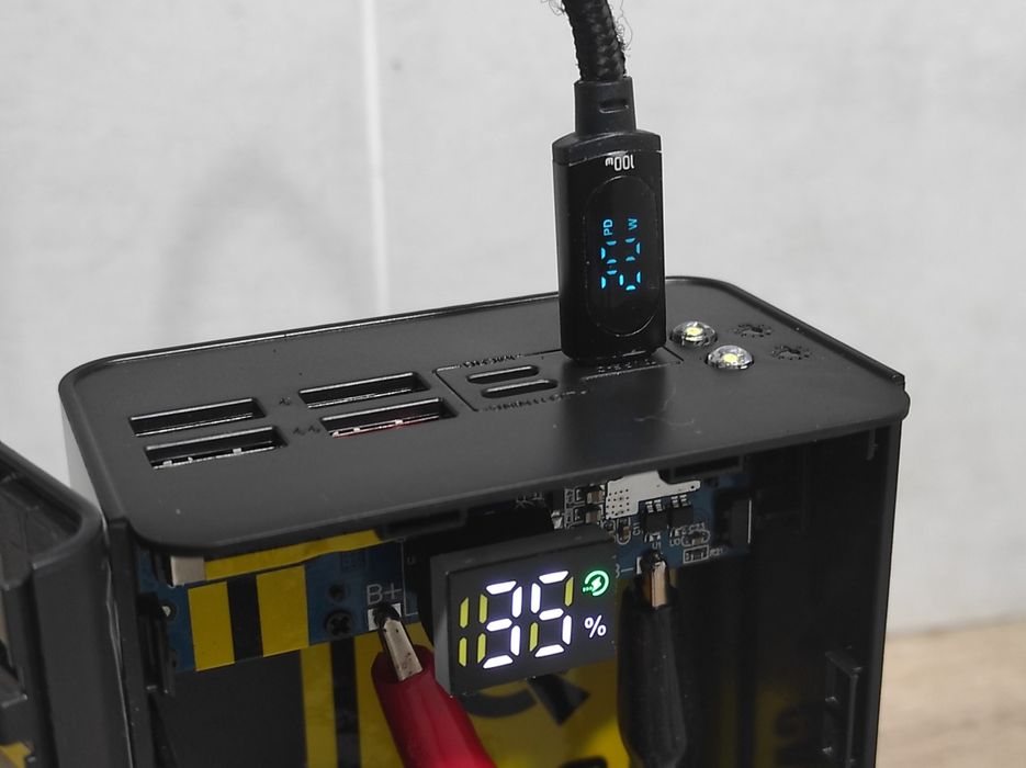 Корпус павербанку 21700 на 12акб Швидка