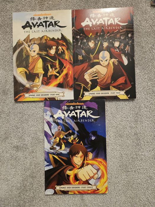 Zestaw Komiksów „Avatar: The Last Airbender”–angielski, cała kolekcja