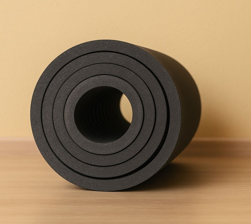 Mata do ćwiczeń, joga, fitness, karimata materiał NBR gruba
