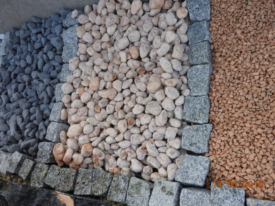 Otoczak Kamień ozdobny pomarańczowy rudy ROSSO VERONA 4-6 cm 1 tona