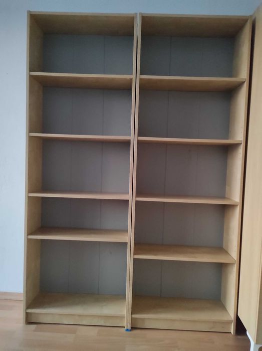 3x Regał na książki, barek, biurko