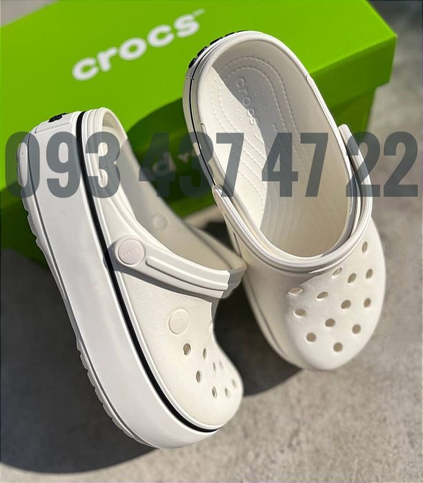 Жіночі Крокси на Платформі Crocband Platform Clog Crocs Crocs Platform