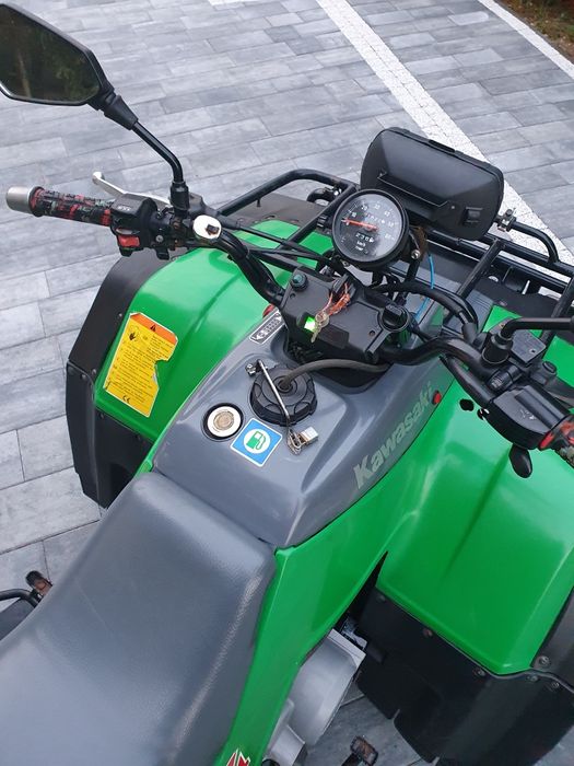 Quad kawasaki klf 400 4×4 1600 km od nowosci dokumenty #yamaha#suzuk#k