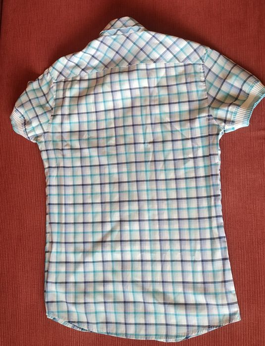 Сорочка чоловіча,  короткий рукав, розмір М європ.