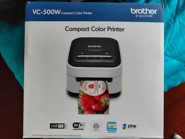 Brother VC500W impressora etiquetas a cores