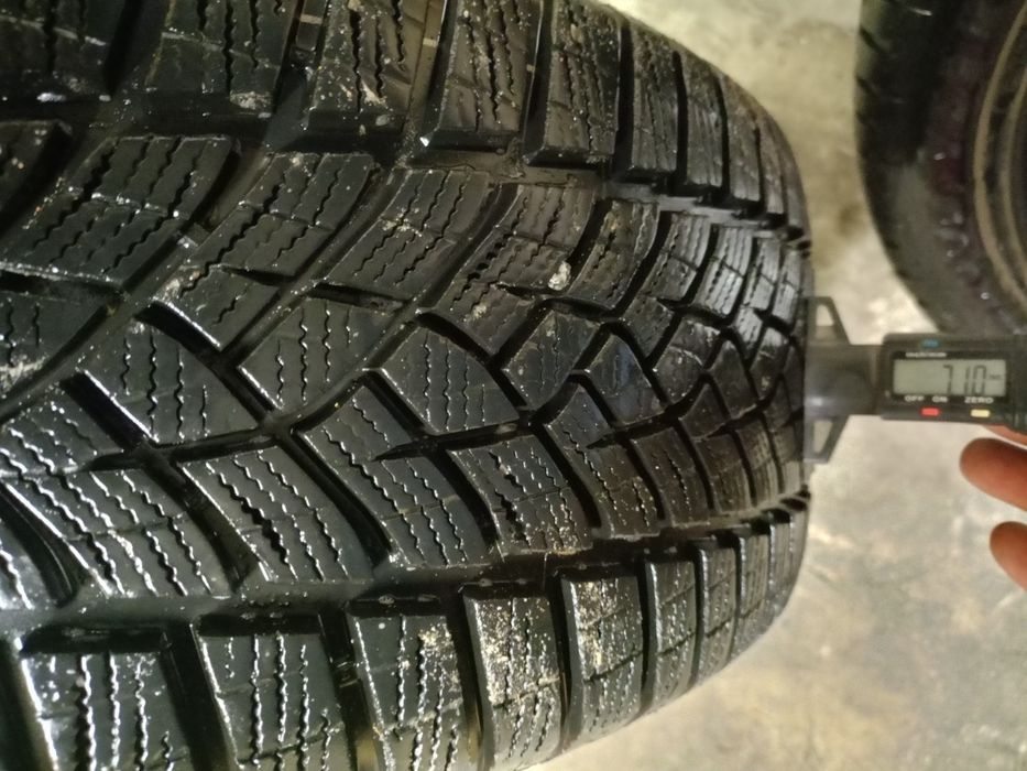 Koła oryginał Audi pasuje VW Skoda 5x112 7Jx16H2 opony zima stan bdb