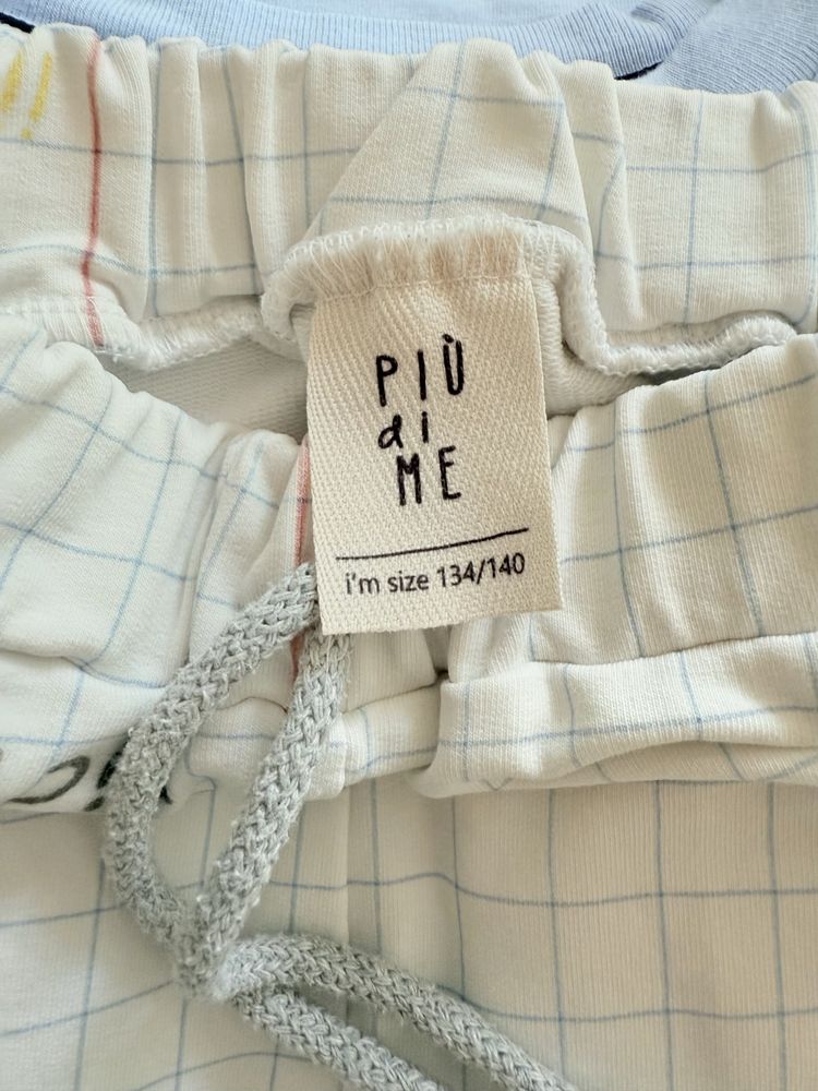 R 134/140 Tommy Hilfiger Top i spodenki Piu di Me Stan idealny