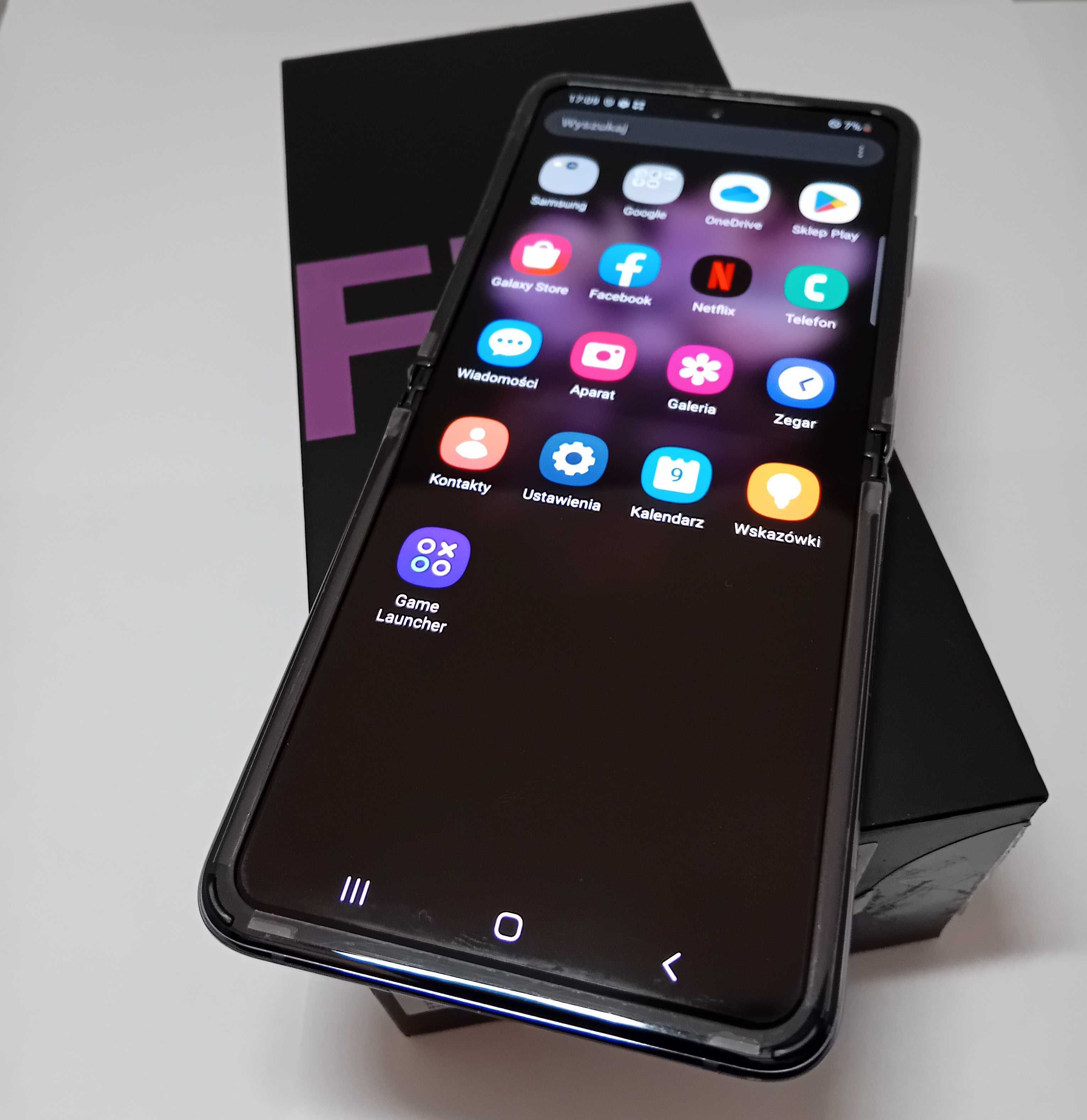 Samsung Z Flip F700 8/256GB Różowy Unikat jak nowy