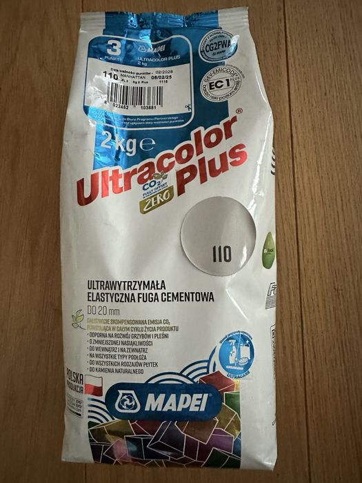 Sprzedam Fuga Mapei Ultracolor Plus 2kg