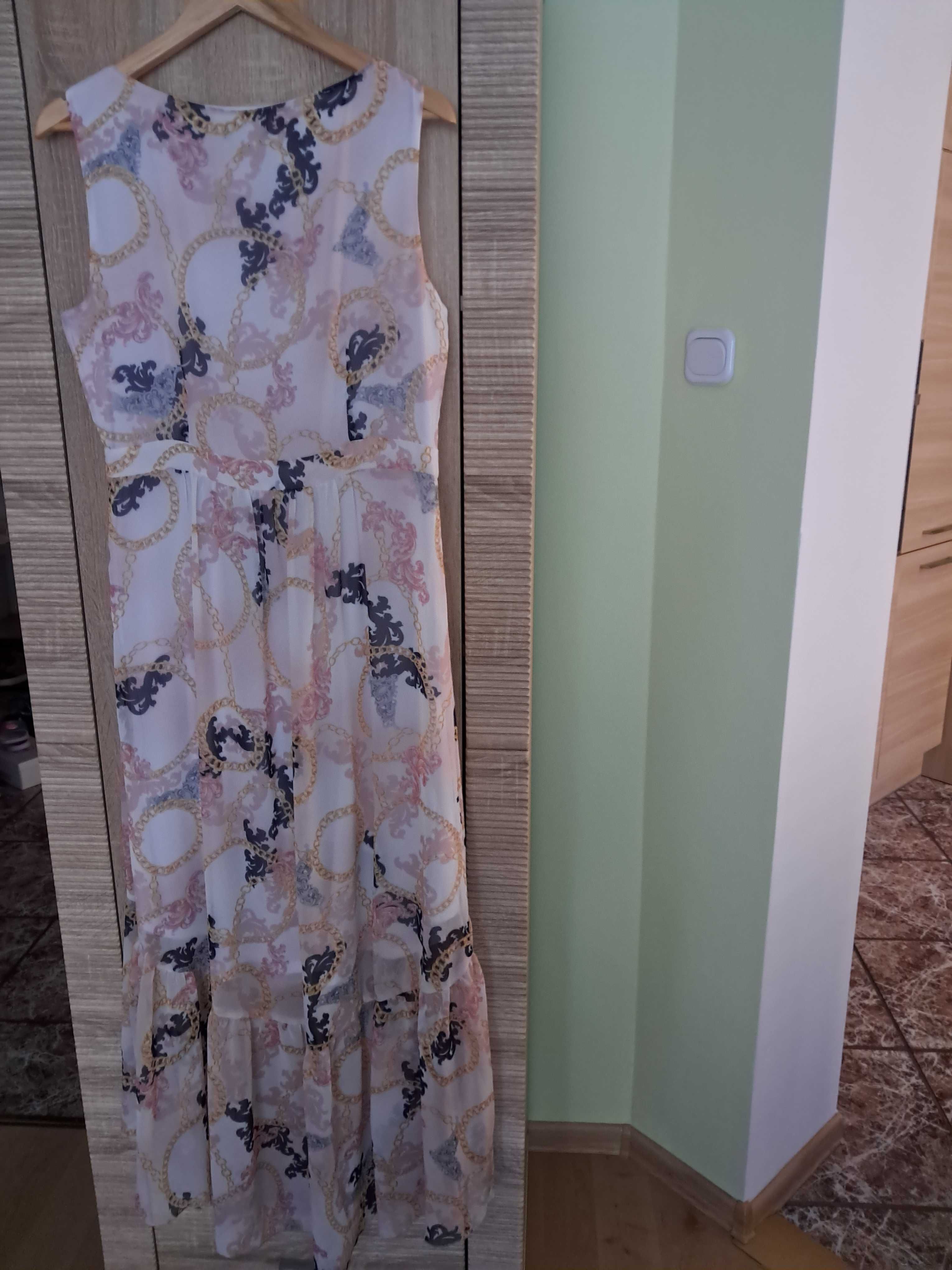 Sukienka Orsay 44 maxi łańcuchy