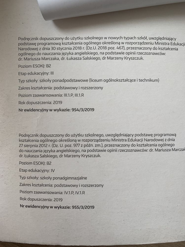 Podręcznik do języka angielskiego poziom b2 liceum