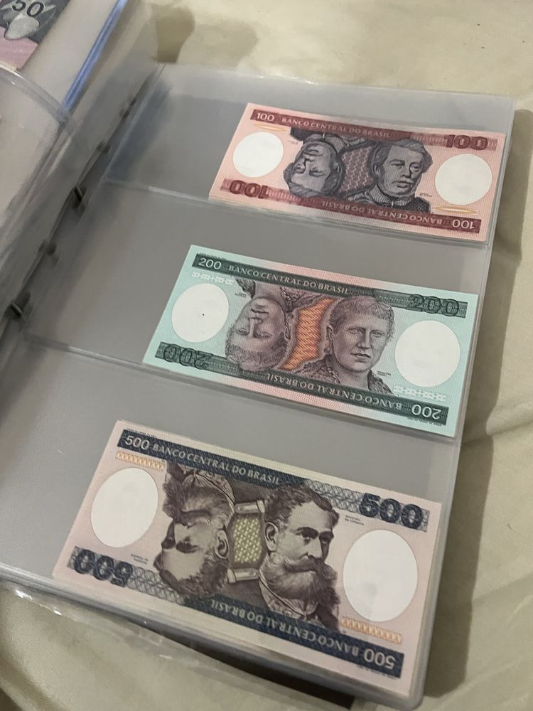 Coleçao de notas.  impecável !