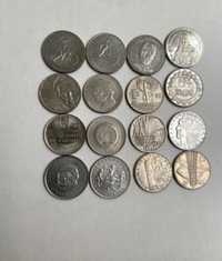 Zestaw monet obiegowych 16 sztuk