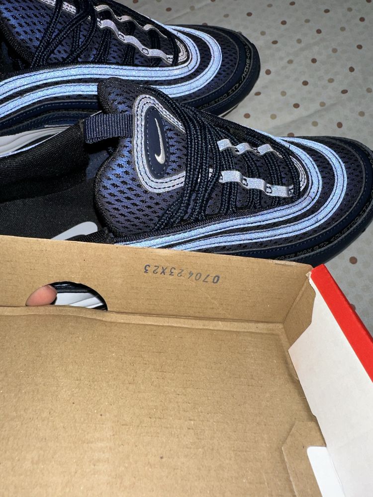 Air max 97 just do it purple navy ( 2023 )