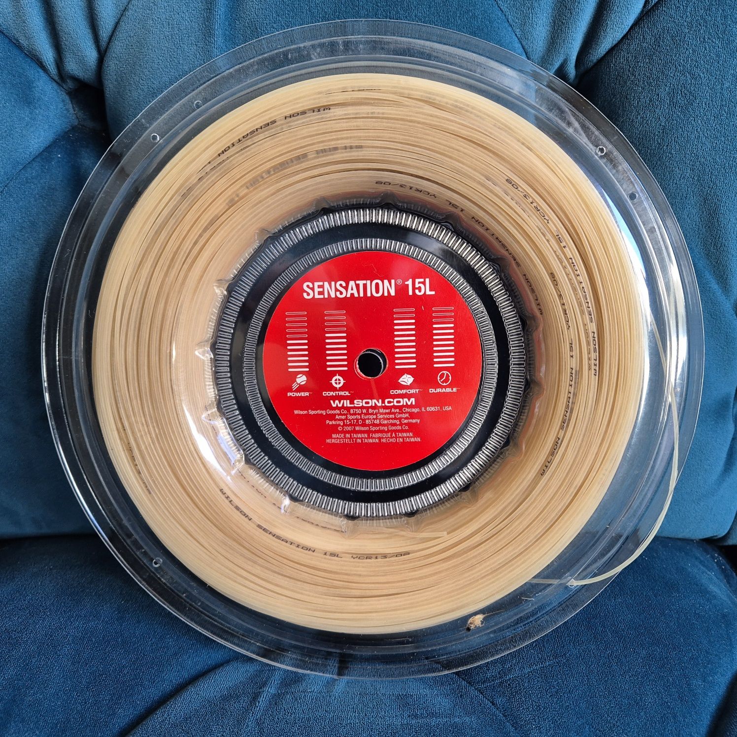 Rolo de corda Wilson Sensation 15L