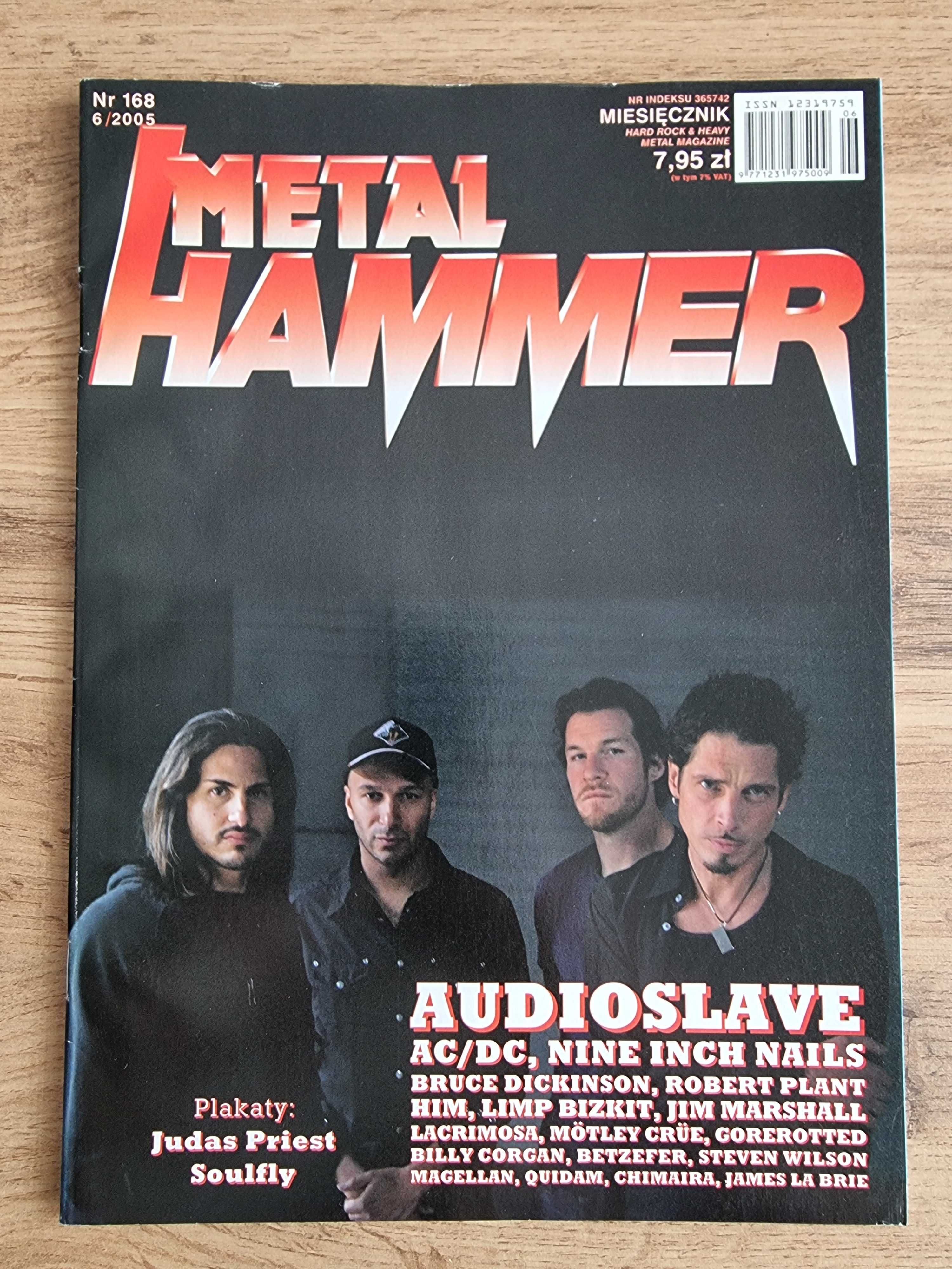 Metal Hammer 2005 - Audioslave, Plakaty: Judas Priest, Soulfly