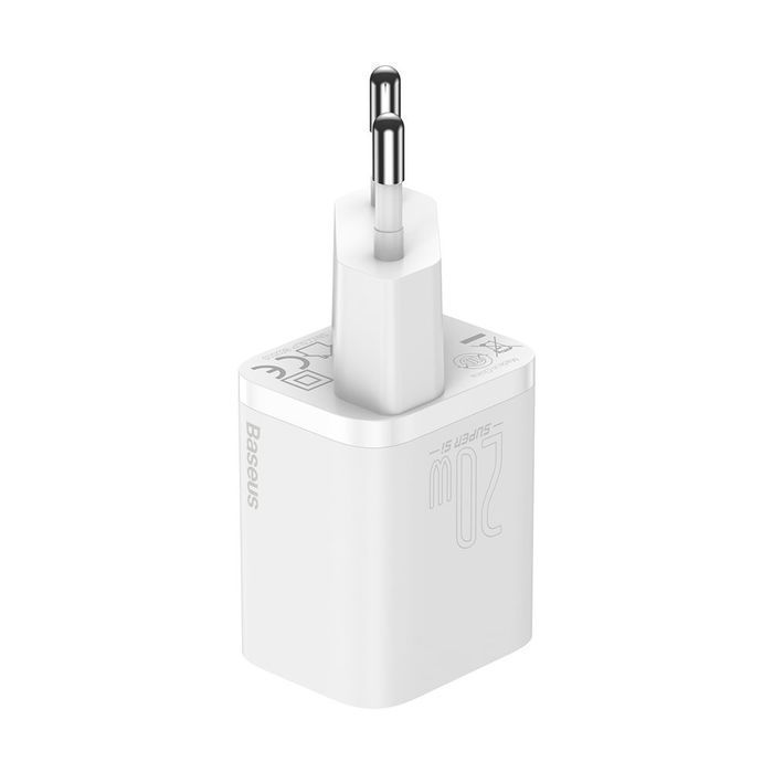 Ładowarka sieciowa Baseus Super Si 1C USB Typ C 20 W PD White