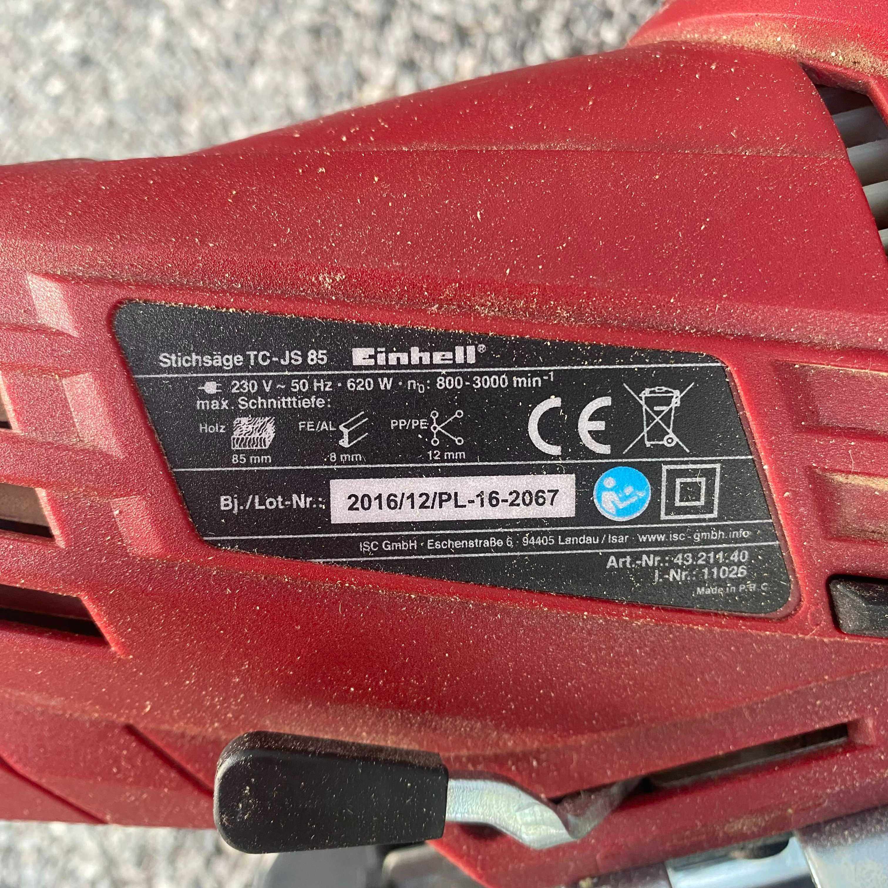 Wyrzynarka Einhell TC-JS 85 + walizka